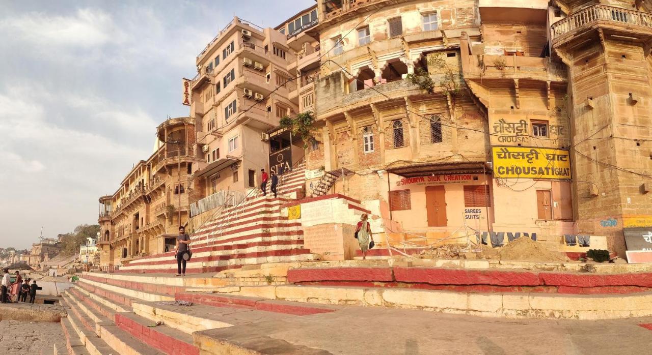 Hotel Sita Palace On Heritage Ghats Of Benaras Varanasi Ngoại thất bức ảnh