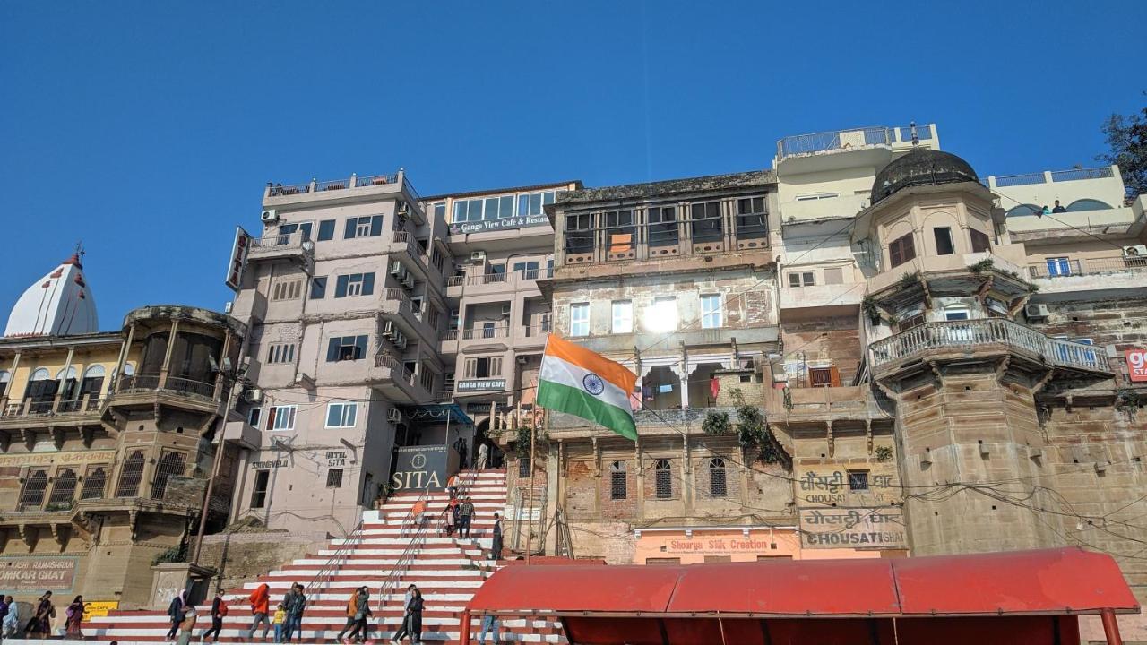 Hotel Sita Palace On Heritage Ghats Of Benaras Varanasi Ngoại thất bức ảnh